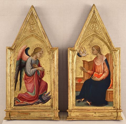 The Angel of the Annunciation and the Virgin